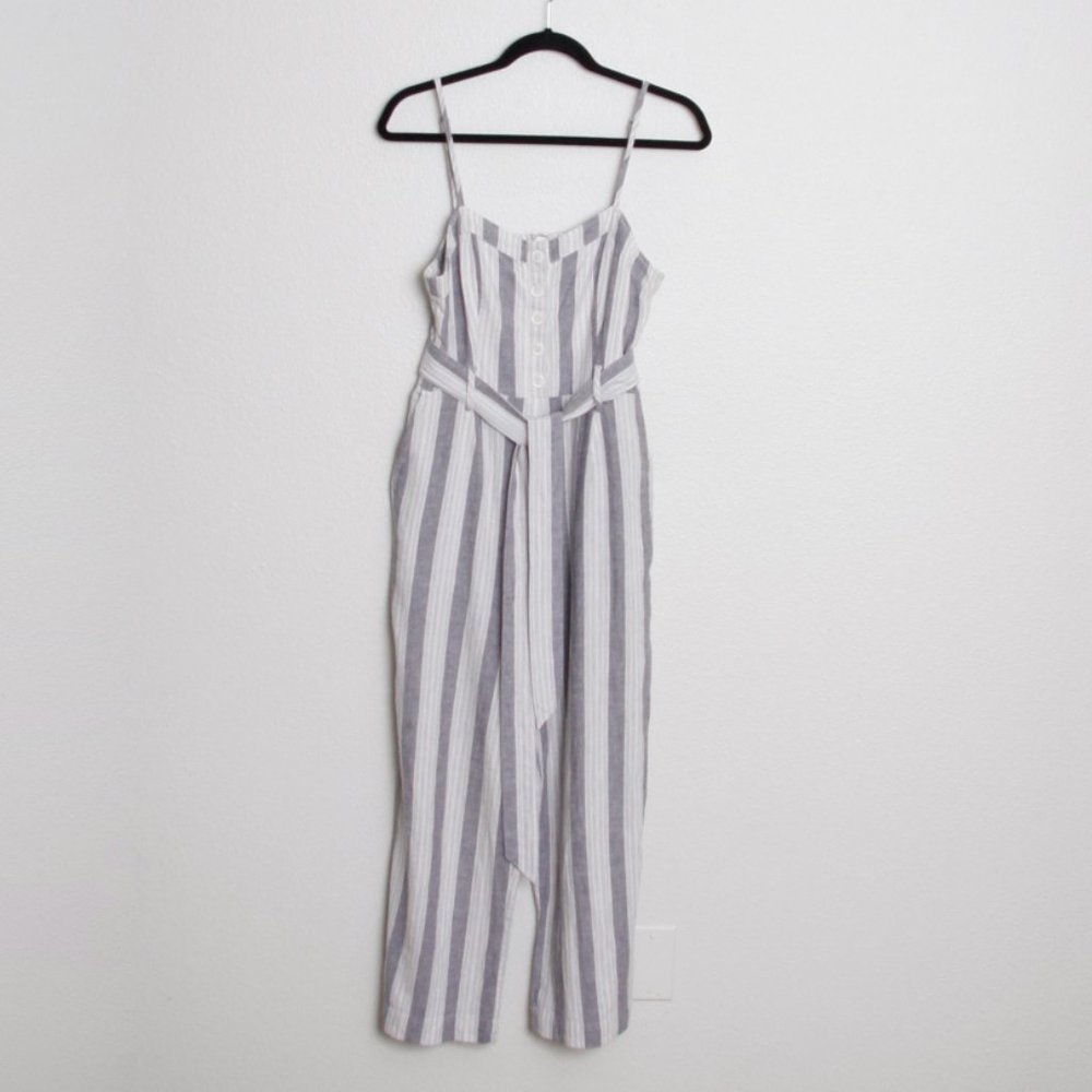 Rails Harper Jumpsuit Laguna Stripe Linen Blend C… - image 3